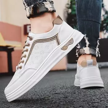 Board shoes men s retro teen trend low-top sports and leisure shoes spring and autumn foot cover white shoes men 39