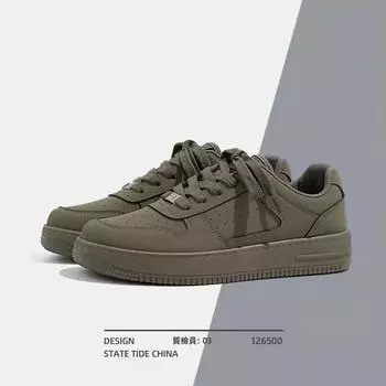 Board shoes men s summer popular shoes men s shoes trend lightweight sports men s thick soles increase height casual shoes white shoes men 39