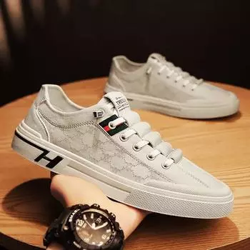 Board shoes popular men s sports shoes low-top casual men s board shoes fashion versatile white shoes sports men s shoes 39