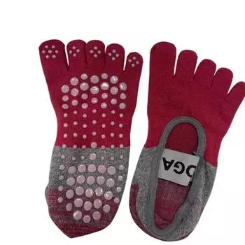 Boat Sock Five Finger Socks with Elastic Band Five Toes Sports Socks Ballet Dance