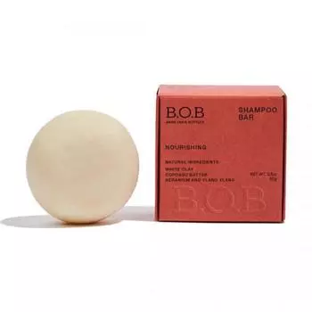 BOB Bar Over Bottle Shampoo для вьющихся волос | Экологичный веганский безводный твердый шампунь, Питательный
