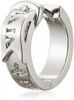 BOBBY Одиночные серьги из латуни [Vivienne Westwood] МУЖСКОЙ. Мужской 62030053/02P019 [Товар] серебряный
