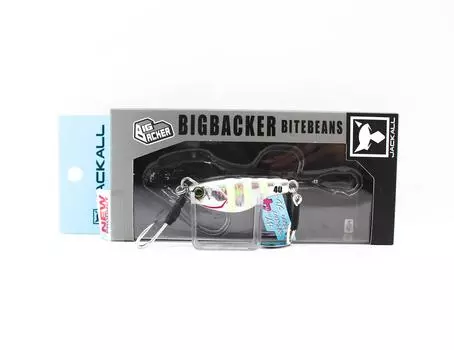 Бобы Jackall Metal Jig Big Backer Bite Beans 40 грамм Glow Stripe (3971)