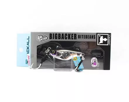 Бобы Jackall Metal Jig Big Backer Bite 60 грамм Cho UV Silver (4169)
