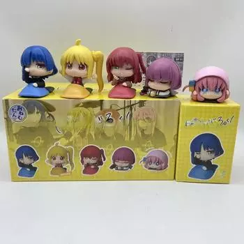 Bocchi Rock The Action Figure Cartoon Model Toy Decoration Child Ornament Gifts