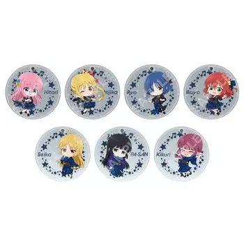 Bocchi The Clear Soft Keychain 01 60 x 60mm BOX of 7 CS.FRONT Rock! Approx. TPU/Iron/Brass CS0000-5588