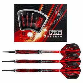 Бочка для дротиков Harrows Fire Inferno 18g INFERNO 18g Darts 2BA Barrel [Harrows] (ОГОНЬ Вольфрам90%) 18,0 г