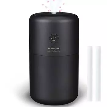 BOCTTCBO настольный арома USB ультразвуковой офисный арома сухое горение 7 цветов светодиодный для автомобиля сухой лихорадка профилактика увлажнитель, диффузор, 230 мл, емкость, маленький,