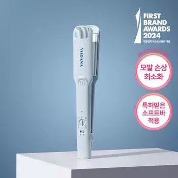 Bodana Moisture Steam Wide Flat Iron Синий Серый