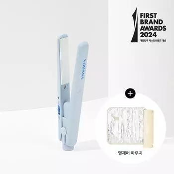 Bodana Pocket Mini Flat Iron кремово-голубой