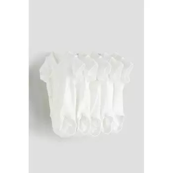 Боди HM Wrap Style, комплект из 5 предметов, белый