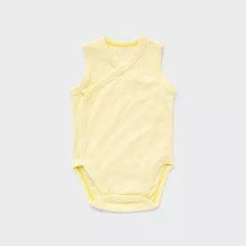 Боди из хлопковой сетки UNIQLO JAPAN без рукавов