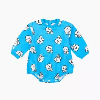 Боди Line Friends BT21 COOKY ET и базовый синий узор