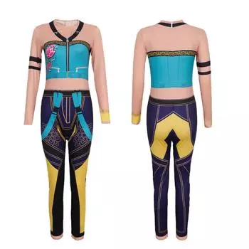 Боди сценический костюм, костюм для косплея 120 циан