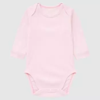 UNIQLO JAPAN Боди с длинным рукавом 00 WHITE/70