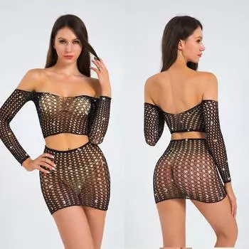 Боди в сетку, женские чулки, нижнее белье, кружевные боди в сетку для нижнего белья, вечерние свидания, черное нижнее белье