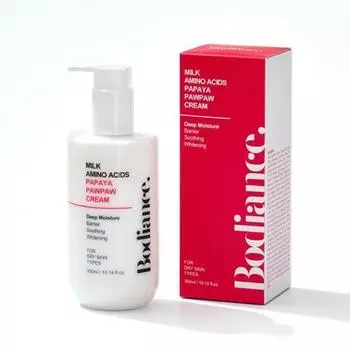 Bodiance Milk Аминокислоты Крем из папайи и папайи 300г