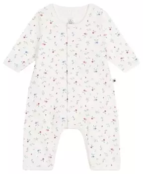 Бодиjama A0CIS 6 месяцев 67см [Petit Bateau] Кремовый/Многоцветный