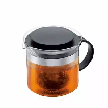BODUM Teapot Tea Maker BISTRO NOUVEAU Bistro Nouveau Teapot 1000ml Black Black Tea Green Tea Chinese Tea Herbal Tea Fruit Tea Plastic Filter Glass