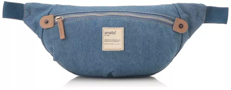 Body Bag Waist Pouch Water Repellent CONNY AIB4431 BL [Anello]