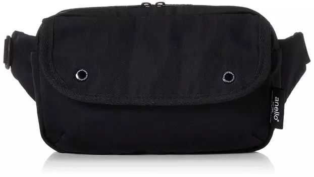 Body Bag Waist Pouch Water Repellent LAYER ATM0613 BK [Anello]