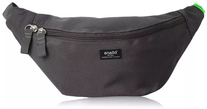 Body Bag Waist Pouch Water Repellent PARCEL ATH3276 GY [Anello]