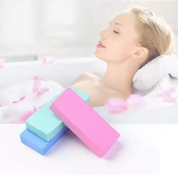 Body Cleaning Sponge Bath Spa Sponge Scrubber Bath Sponge Cleaning Shower Scrub Bath Brush жёлтый