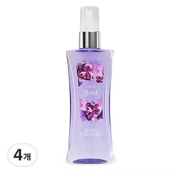 Body Fantasy Body Mist Love Struck, 94ml, 4 pcs.