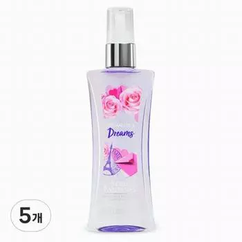 Body Fantasy Body Mist Romance & Dreams, 94ml, 5 units