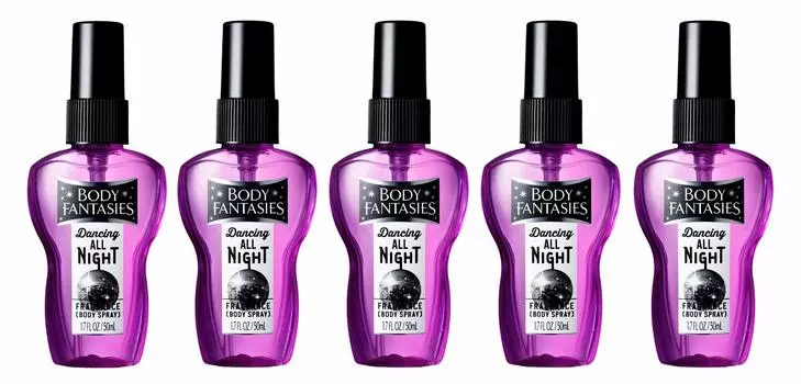 Body Fantasy Спрей для тела DANCING ALL NIGHT 50 мл x 5 флаконов набор