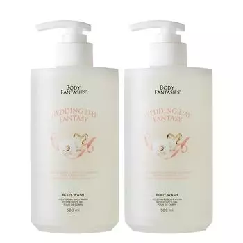 Body Fantasy Увлажняющий гель для душа Wedding Day Fantasy, 2 шт., 500 мл