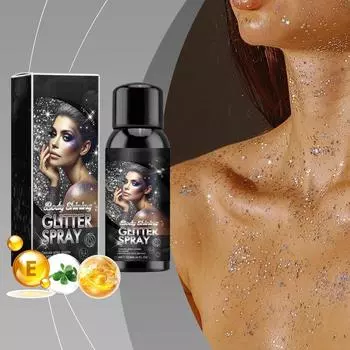 Body Flash Highlighter Spray Натуральный стереоскопический стойкий осветляющий блеск 120 мл