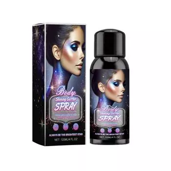 Body Flash Highlighter Spray Натуральный стереоскопический стойкий осветляющий блеск 120 мл One Size