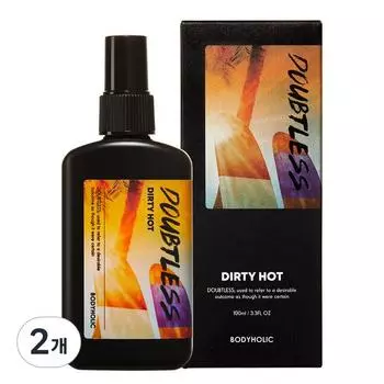 Body Holic Doubtless Line Body Mist Dirty Hot California Fragrance, 100ml, 2 units