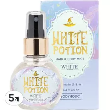 Body Holic White Potion Body Mist, 50ml, 5 units