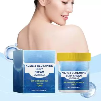 Body Moisturizer Cream, Nourishes The Skin, Brightens The Body, Lightens The Lines, Moisturizes The Skin And Restores The Skin One Size