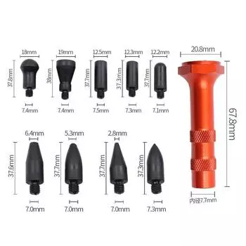 Body Paintless Dent Repair Knockout Pen for Car Dent Removal Paintless Dent Repair Tool Hand Tool for Dent Removal Hail