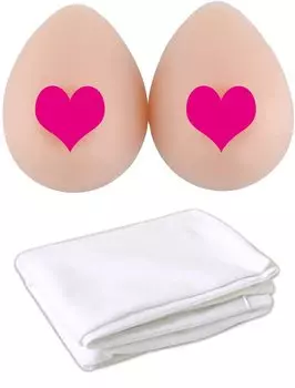 Body Pillow Cover Anime Silicone Breast Hug Body Pillow (Cup H, 16050cm)