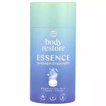Body Restore, Essence Shower Steamer, Essential Mix, 6 таблеток, 5,3 унции