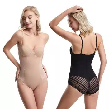 Body Shaper Body Shaper Body Shaper Бюстгальтер Бюстгальтер без бретелек M34B/C чёрный