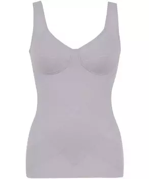 Body Shaper поддерживает осанку Мягкий и удобный материал для тела Органическая хлопковая смесь Материал осанки NA1202 SG M [Wing/Wacoal] [Гладкие топы] Для женщин