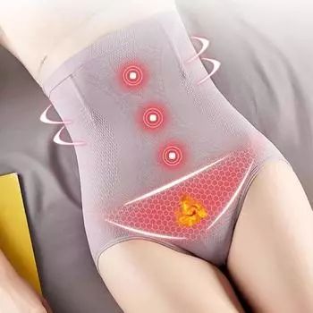 Body Shaper женские бесшовные послеродовые трусики с высокой талией, корректирующие форму бедер, нижнее белье для похудения, корсет, корректирующие фигуру, брюки M бежевый