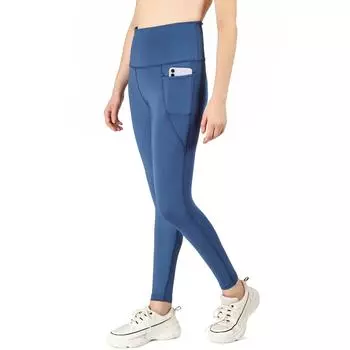 Body Smith женские синие спортивные леггинсы для активного отдыха M синий