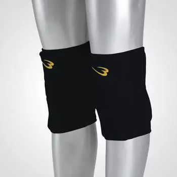 BODYMAKER Low Kick Supporter Side Guard 1 Pair KD013 Knee Karate Support Snowboard Protector Fighting M Black чёрный