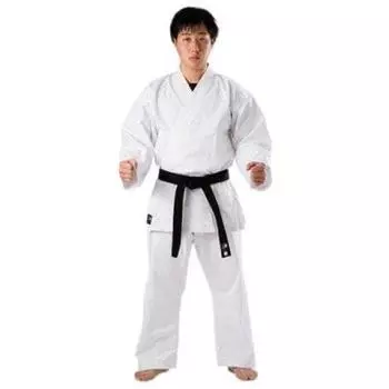 BODYMAKER Traditional Karate Gi and Bottom 2 Karate Gi Karate Gi Clothes Pure White Karate (Top Set) No.