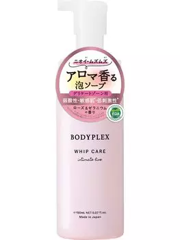Bodyplex Whip Care EX Delicate Zone Soap Foam с ароматом розы и герани 150 мл & чистый