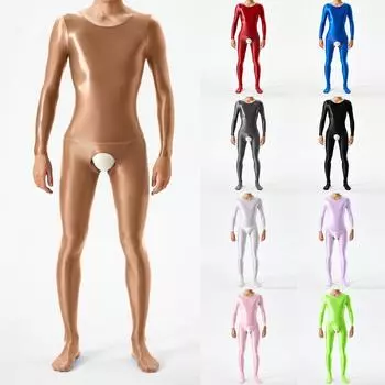 Bodystocking Me Комбинезон дышащий Crotchless глянцевый XL