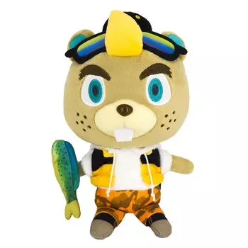 Boeki Animal New Horizons ALL STAR COLLECTION Justin W12 x D13 x Plush Toy DPA05 San-Ei Crossing (S) H20.5cm
