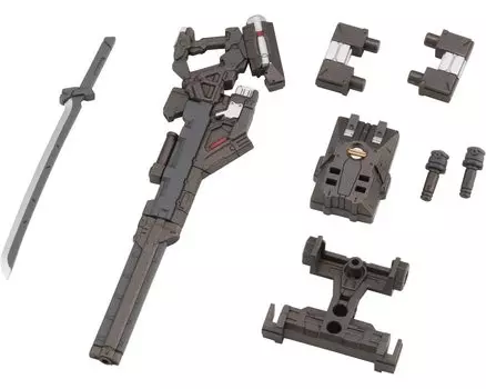 Боевой набор Hexa Gear Governor Weapons 01 Общая длина приблизительно. Пластиковая модель 87 мм, масштаб 124.