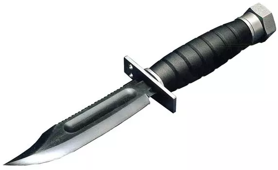 Боевой нож Micro Ace Combat Series, пластиковая модель 1/1 № 14 (Резиновое лезвие)